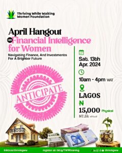 April Hangout On Financial Intelligence For Women