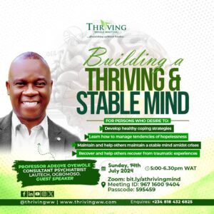 Building A Thriving And Stable Mind